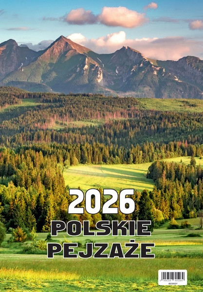 Kalendarz ścienny wieloplanszowy Beskidy